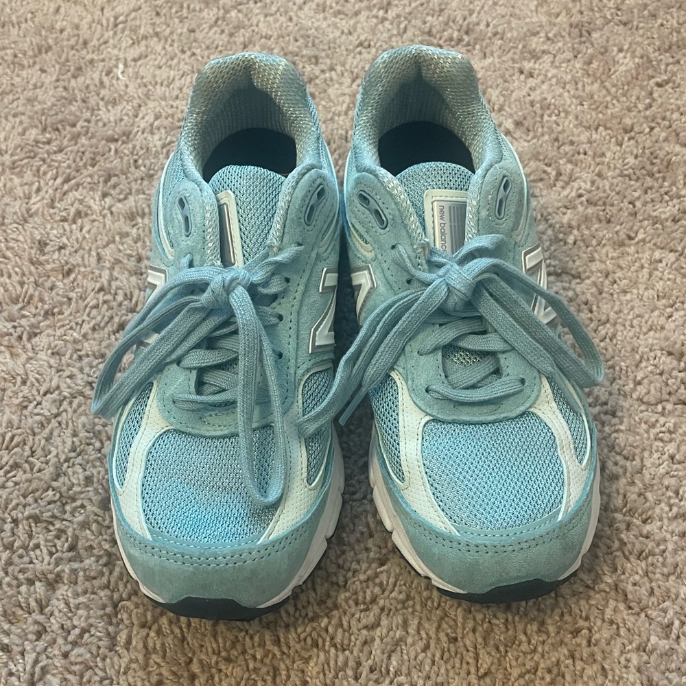 Green New Balance Sneakers